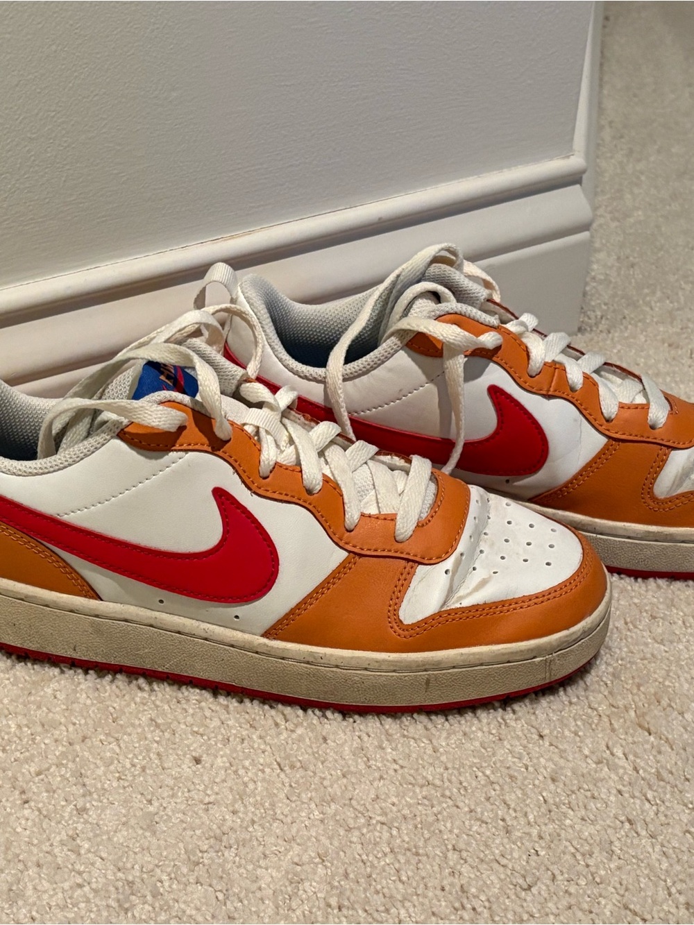 Nike Court Borough Low 2 Sneakers in Hot Curry
